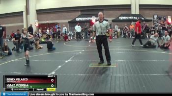 60 lbs Semis (4 Team) - Benex Velasco, Ares Black vs Colby Waddell, Carolina Hammer Squad