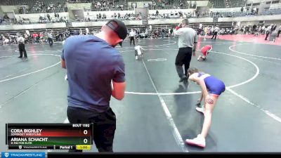 101-107 lbs Semifinal - Ariana Schacht, X-Factor Elite vs Cora Bighley, Somerset Wrestling