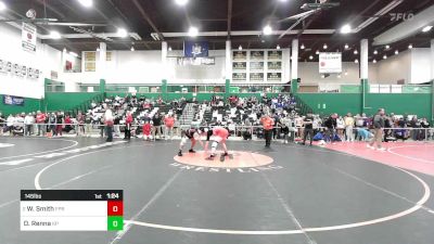 145 lbs Round Of 16 - Will Smith, Fairfield Prep vs Dean Renna, Kings Park