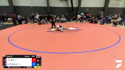 92 lbs Cons. Round 2 - Max Bell, All-Phase Wrestling Club vs Kyson Peterson, CNWC Concede Nothing Wrestling Club