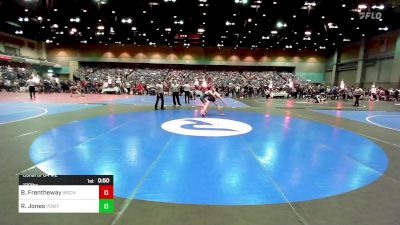 120 lbs Consi Of 64 #2 - Beau Frentheway, Wasatch vs Robert Jones, Poway