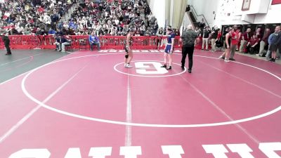 138 lbs Consi Of 8 #2 - Carly Larson, Ashland vs Amaya Smith, Oliver Ames