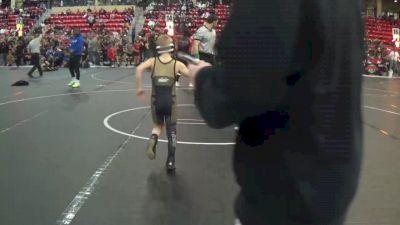 67 lbs Champ. Round 2 - Ashtin Terry, Nebraska Boyz Wrestling vs Ryder Hearity, The Best Wrestler