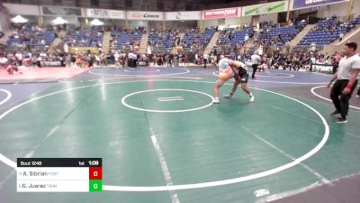 Round Of 16 - Anthony Sibrian, Fort Morgan Wrestling Club vs Gunnar Juarez, Timnath Cubs
