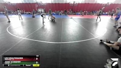 126 lbs Round 3 (16 Team) - Aiden Schrempp, Canton vs Levi Krautkramer, Marathon