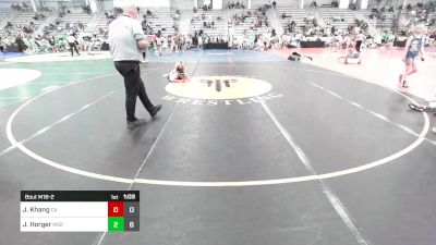 107 lbs Rr Rnd 2 - Jeulenea Khang, Combat Athletics Girls vs Julia Horger, Misfits Girls Wrestling