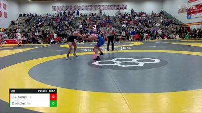 215 lbs Cons. Round 6 - Jack Sangl, Fort LeBoeuf vs Charlie Mitchell, Dublin Coffman