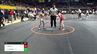 70 lbs Round Of 32 - Logan Rang, Spring Grove vs Jackson Volocko, Ferndale Area