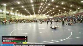 97 lbs Champ Round 1 (16 Team) - Brodie Dooley, Team Montana vs Kaden Woodbury, Sanderson Wrestling Academy
