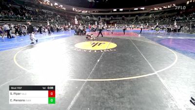 75 lbs Consi Of 16 #2 - Spencer Piper, Yale Street Wrestling Club vs Casen Parsons, Overtime