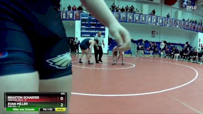 190 lbs Placement (16 Team) - Jett Goldsberry, Heritage Hills vs Jared Prickett, Oak Hill