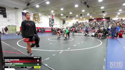 160 lbs Champ. Round 1 - Isaih Bautista, Rio Mesa vs Tanner Cardenas, Thousand Oaks