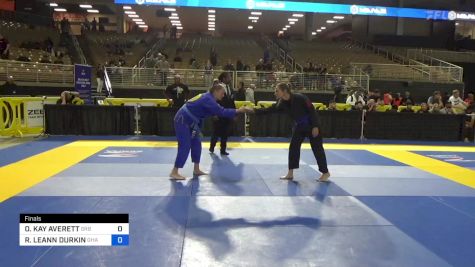 ORA KAY AVERETT vs RACHEL LEANN DURKIN 2024 Pan Jiu Jitsu IBJJF Championship