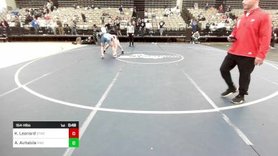 154-H lbs Consi Of 4 - Kyle Leonard, Shore Thing WC vs Anthony Avitabile, Prime Wrestling Club