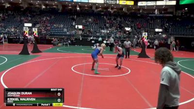 176 lbs Champ. Round 3 - Ezekiel Walriven, NRW2 vs Joaquin Duran, Unattached