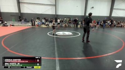 53-56 lbs Round 1 - Joshua Sawyer, Thunder Mountain Wrestling Club vs Eric Martz, Jr, All-Phase Wrestling Club