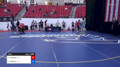 80 kg Cons 32 #1 - Vincent Freeman, Midwest Xtreme Wrestling vs Zach LaBryer, Pennsylvania