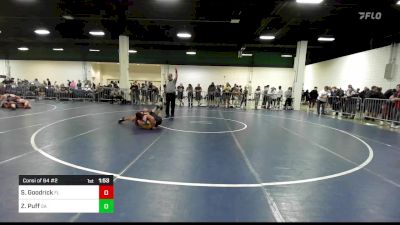 165 lbs Consi Of 64 #2 - Sam Goodrick, FL vs Zane Puff, GA