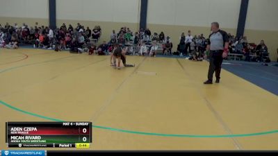 70 lbs Champ. Round 2 - Micah Rivard, Anoka Youth Wrestling vs Aden Czepa, New Prague