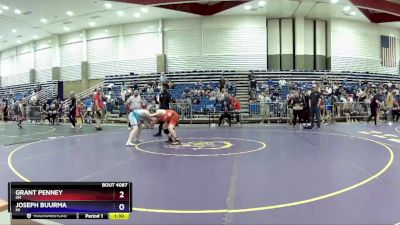 135 lbs Round 3 - Grant Penney, OH vs Joseph Buurma, MI