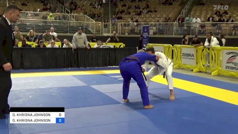 DEMETRIOUS KHRISNA JOHNSON vs DEMETRIOUS KHRISNA JOHNSON 2024 Pan Jiu Jitsu IBJJF Championship