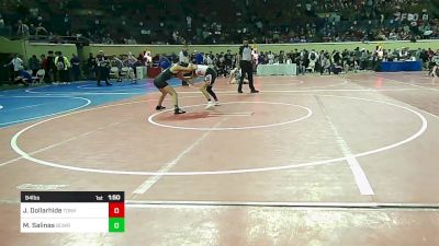 94 lbs Quarterfinal - Jazmin Dollarhide, Tonkawa vs Maylee Salinas, Bridge Creek Wrestling