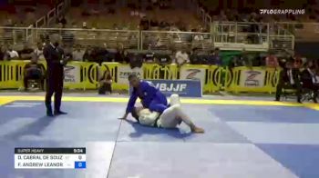 DAVI CABRAL DE SOUZA vs FELLIPE ANDREW LEANDRO SILVA 2021 Pan Jiu-Jitsu IBJJF Championship