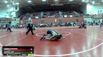 106 lbs Cons. Round 2 - Jaxon Fliehman, Unattached vs Ramsey Loy, Rhyno Academy Of Wrestling