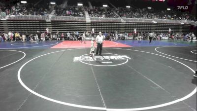 61 lbs Quarterfinal - Lincoln Wilkinson, Douglas WC vs Colton Oeltjenbruns, Green River Grapplers