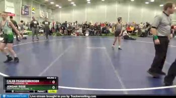 105 lbs Round 2 (6 Team) - Caleb Frankenberger, Missouri Avengers vs Jordan Risse, South Dakota Lightning