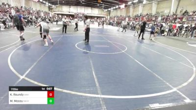 172 lbs Rr Rnd 4 - Kormyck Roundy, Davis Wrestling Club vs Malachi Mccoy, NM Royalty