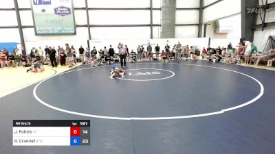 80 lbs Rr Rnd 5 - Jackson Robles, Team Tugman vs Riley Crandall, Steller Trained Fett