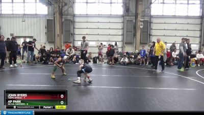 60 lbs Round 3 (6 Team) - John Byers, Terps Xpress vs AP Park, So Cal Hammers