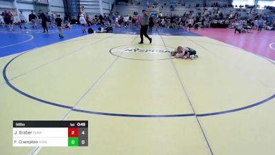 56 lbs Rr Rnd 3 - Jacob Graber, POWA vs Frankie Crampton, Iron Horse Wrestling Club