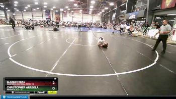 115 lbs Rd# 7- 10:45am Saturday Final Pool - Slater Hicks, California National Team vs Christopher Arreola, Minion Black