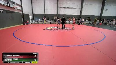 78 lbs Quarterfinal - Connor Wright, Askeo International Mat Club vs Boomba Coles, Unattached