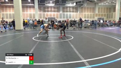 5th Place - Neal Richards, Virginia Military Institute vs Clay Lautt, North Carolina