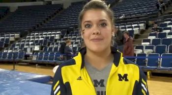 Brittnee Martinez of Michigan getting back into the Lineups after Injuries