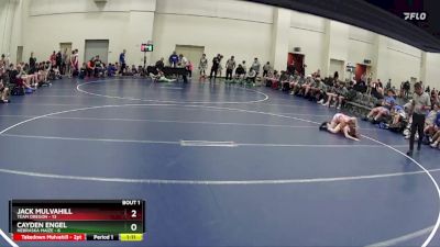 95 lbs Round 1 (6 Team) - Jack Mulvahill, Team Oregon vs Cayden Engel, Nebraska Maize