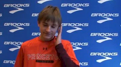 Eddie Owens before 2 mile 2011 Brooks PR Invite