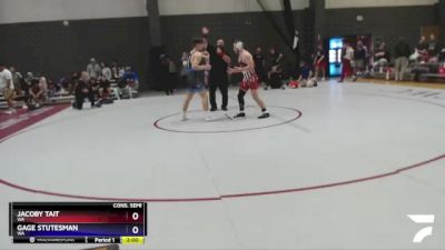 165 lbs Cons. Semi - Jacoby Tait, WA vs Gage Stutesman, WA