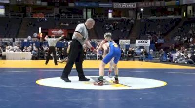 103 lbs finals D2 Trey Aslanian Edgemont vs. William Koll Lansing