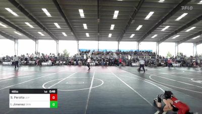 46 lbs Quarterfinal - Steven Peralta, La Familia vs Israel Jimenez, Grindhouse