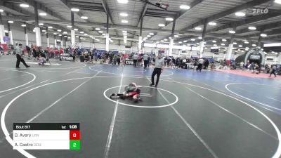 86 lbs Semifinal - Dane Avery, Lions WC vs Andrew Castro, Desert Dogs WC