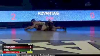 133 lbs Finals (2 Team) - Hunter Leake, California Baptist vs Sidney Flores, Air Force