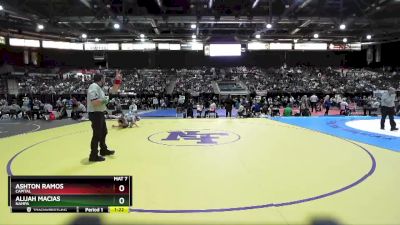 5A 113 lbs Quarterfinal - Ashton Ramos, Capital vs Alijah Macias, Nampa