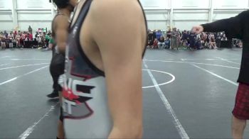 96 lbs Finals (2 Team) - Dan Smith, 84 Athletes vs Jaxson Wallace, Bandits