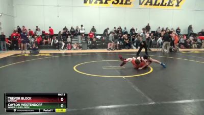 2 lbs Round 3 - Cayson Westendorf, Waverly-Shell Rock vs Trevor Block, Waukon