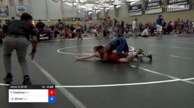 61 kg Consi Of 32 #1 - Tristan Eastman, Minnesota vs Elijah Oliver, Indiana University