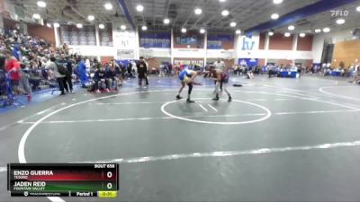 132 lbs Cons. Round 2 - Jaden Reid, Fountain Valley vs Enzo Guerra, Tesoro